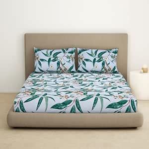 Buy Welspun Double Bedsheet with 2 Pillow Covers 220 X240 Cms / 43 X68 ...