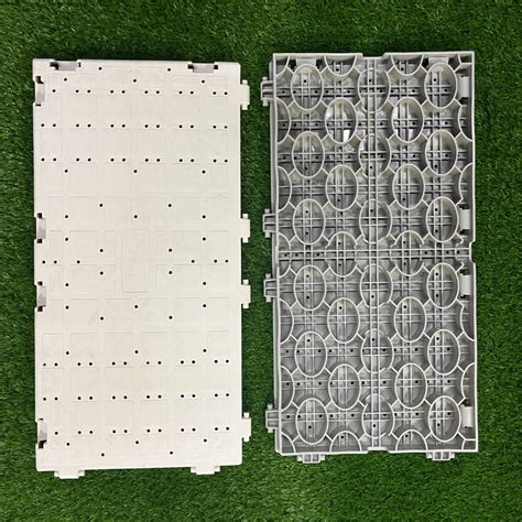 Gray Portable Outdoor Flooring Turf Protection Mat Temporary Tent Floor ...