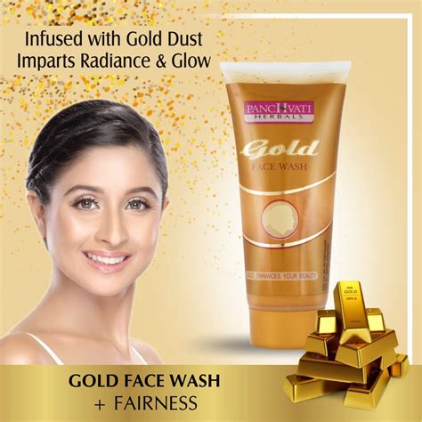Gold Face Wash 60 Ml (Pack Of-6) – Panchvati Herbals