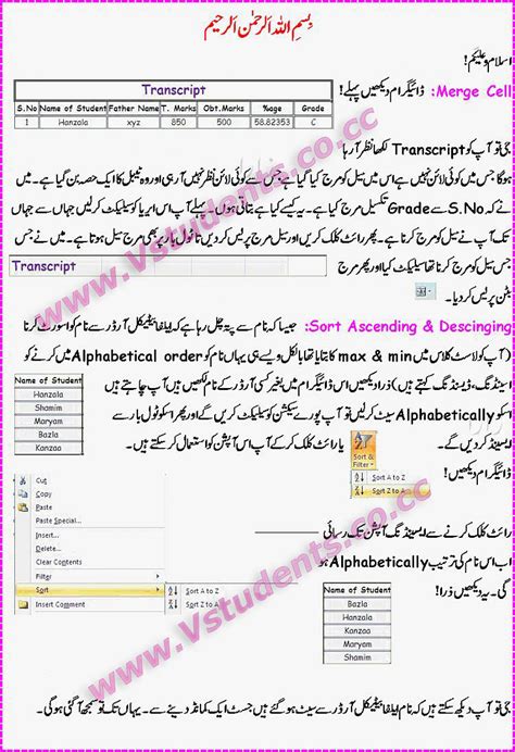 Excel Beginners Tutorial in Urdu 的图像结果