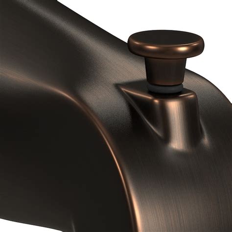 PULSE Oil-Rubbed Bronze Universal Fit Bathtub Spout with Diverter 3010 ...