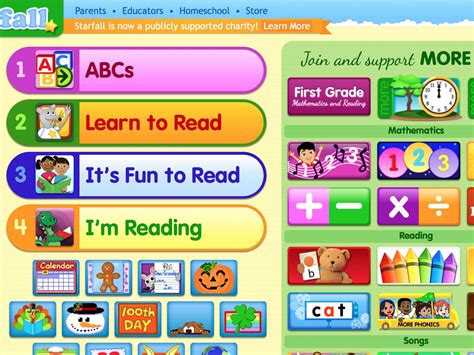 Image result for Starfall Computer Math