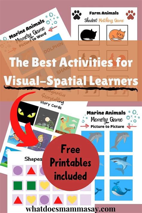Image result for Visual Spatial Learning in Kids