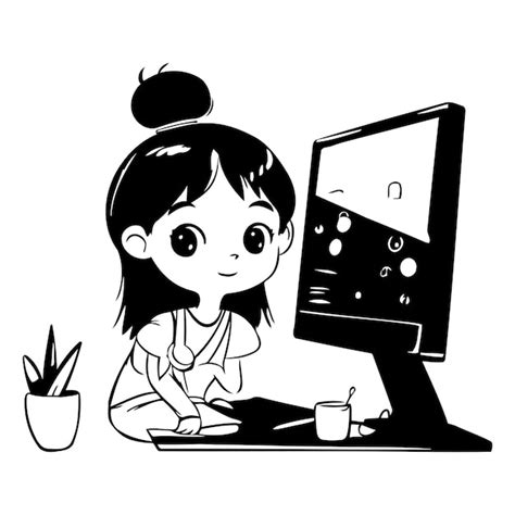 Play Computer Games Cartoon 的图像结果