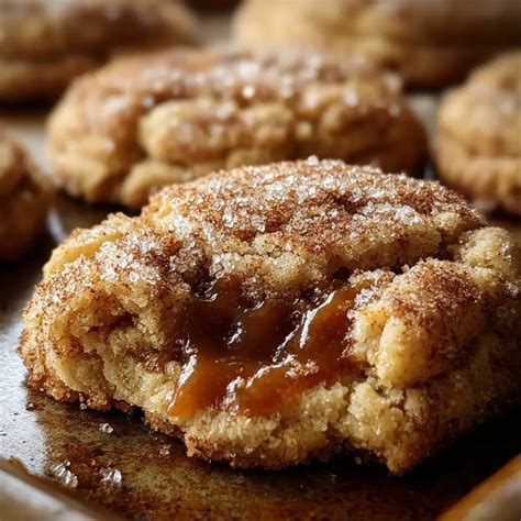 Brown Sugar Cinnamon Butter Cookies With Gooey Caramel Centers – 7 Cozy ...