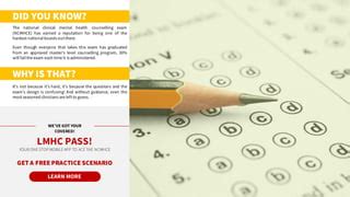 Image result for LMHC Practice Exam
