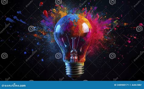Image result for Exploding Light Bulb Art