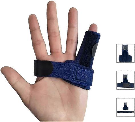 Adjustable Trigger Finger Splint with Fastening Tape for Locking, Popping, Stiffness Relief ...