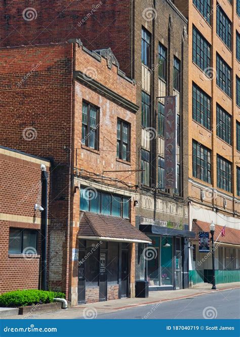 Downtown Welch WV in McDowell County Editorial Stock Image - Image of ...