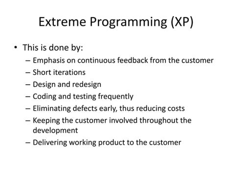 Extreme Programming XP Process Model 的图像结果