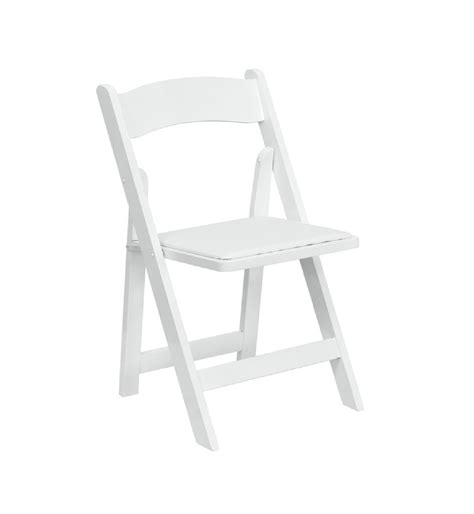 White Resin Chair – All in One Event Hire