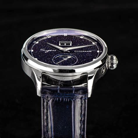 Buy Sugess MoonPhase Master StarDust Mechanical Watch Seagull 1963 ...