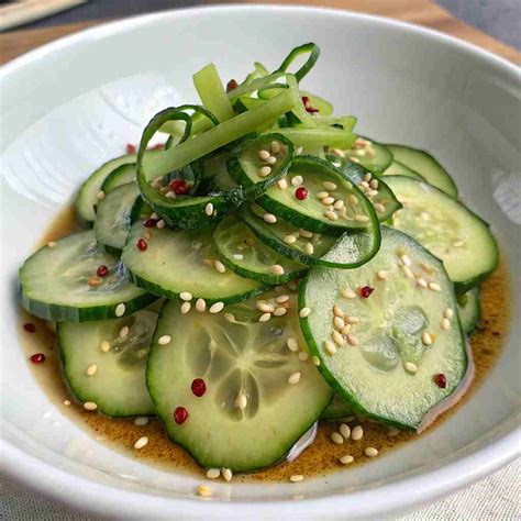 Japanese Cucumber Salad - Sunomono Recipe