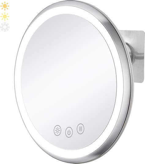Amazon.com - KEDSUM Heated Shower Mirror Fogless for Shaving, 3 Color ...