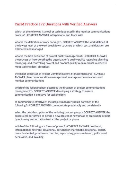 Capm Example Questions 的图像结果