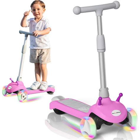 3 Wheel Electric Scooter For Kids Motorized Scooter With Flashing ...