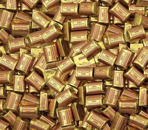 HERSHEY'S Nuggets Special Dark Chocolate with Almonds Bulk Candy (4 ...