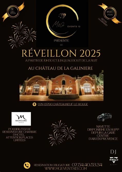 Réveillon 2025 , Domaine de la Galinière, Gardanne, 31 December 2024 ...