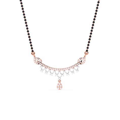 Shining Star Lab Diamond Mangalsutra