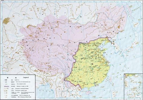 秦朝时期地图,秦始皇统一天下的版图 - 伤感说说吧