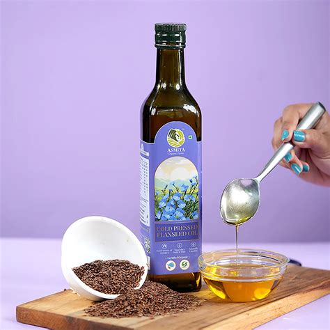 Organic Cold pressed Flaxseed Oil Buy Online | 100% Pure