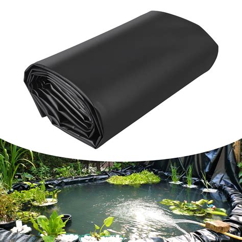 Pond Liners 15*20FT EPDM, 45 Mil UV Resistant Preformed Pond Liner Easy ...