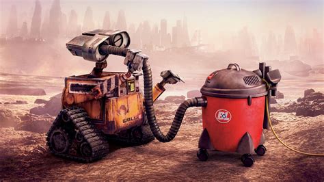 Wall-e con aspiradora Fondo de pantalla ID:6613