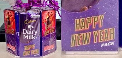 Cadbury Dairy Milk Diwali Gift Chocolate HAPPY NEW YEAR PACK Launched ...