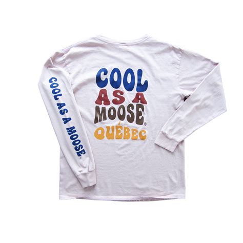 COOL AS A MOOSE QUEBEC LONGSLEEVE – Cool As A Moose Canada