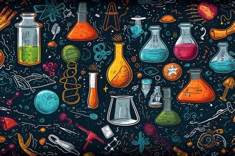 Science Theme Background Design 的图像结果