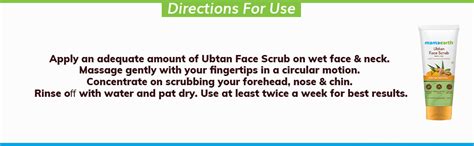 Mamaearth Ubtan Scrub For Face with Turmeric & Walnut for Tan Removal ...