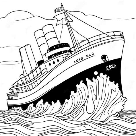Edmund Fitzgerald Coloring Page (58052-46754)