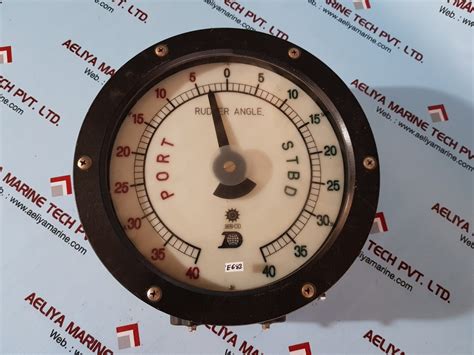 Daeyang sd 200 rudder angle indicator vintage – Aeliya Marine