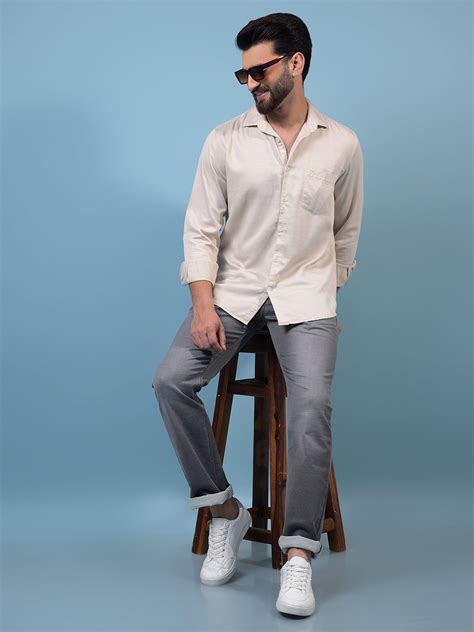 Beige Shirt – Crimsoune Club