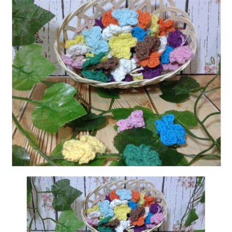 Jual Aplikasi Craft Bunga Rajut Cantik Imut - Jakarta Timur - House-of ...
