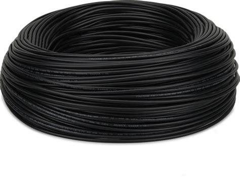 Polycab FR Grade PVC Compound 0.75 sq/mm Black 90 m Wire Price in India ...