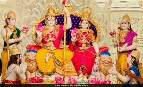 "Glorious, Historic Moment": PM Modi On Consecration Of Ram Darbar