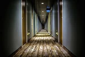 LFEEY 7x5ft 3D Hotel Corridor Photo Backdrop Horror Empty Building ...