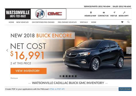 Calaméo - Watsonville Cadillac Buick GMC