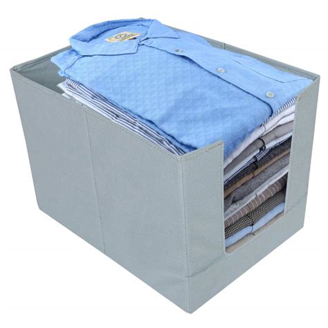 Kuber Industries Non-Woven Shirt Stacker/Clothes Organizer|Solid Color ...