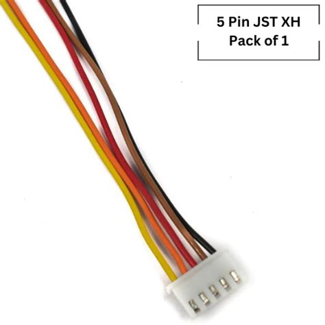 JST XH 2.54mm Female Connector with 11-inch Wire: Secure and Reliable ...