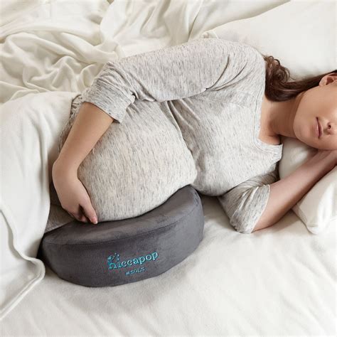 Amazon.com: Hiccapop Pregnancy Pillow Wedge for Belly Support ...