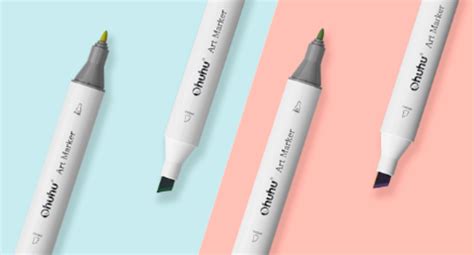 Ohuhu Alcohol Markers for Artist -Dual Tip Art Marker Set for Adults ...