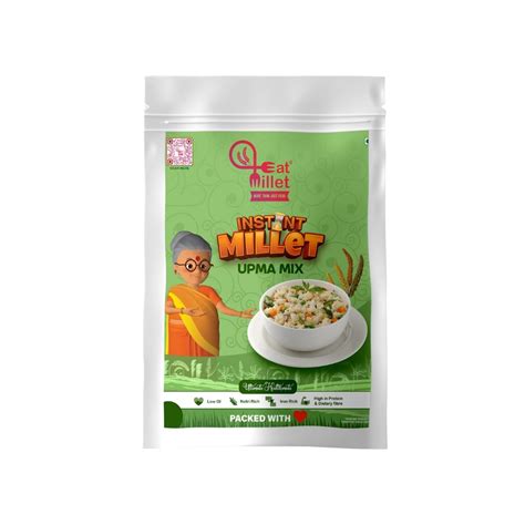 Eat Millet Instant Millet Upma Mix(200 Gm)(Pack Of 1)Instant Ready To ...