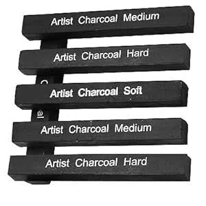 ARROLLIANT Artist Compressed Charcoal Sticks/Art Supplies Sketch Kits ...