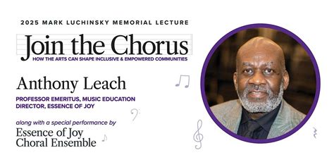 2025 Mark Luchinsky Memorial Lecture with Anthony Leach, Penn State ...