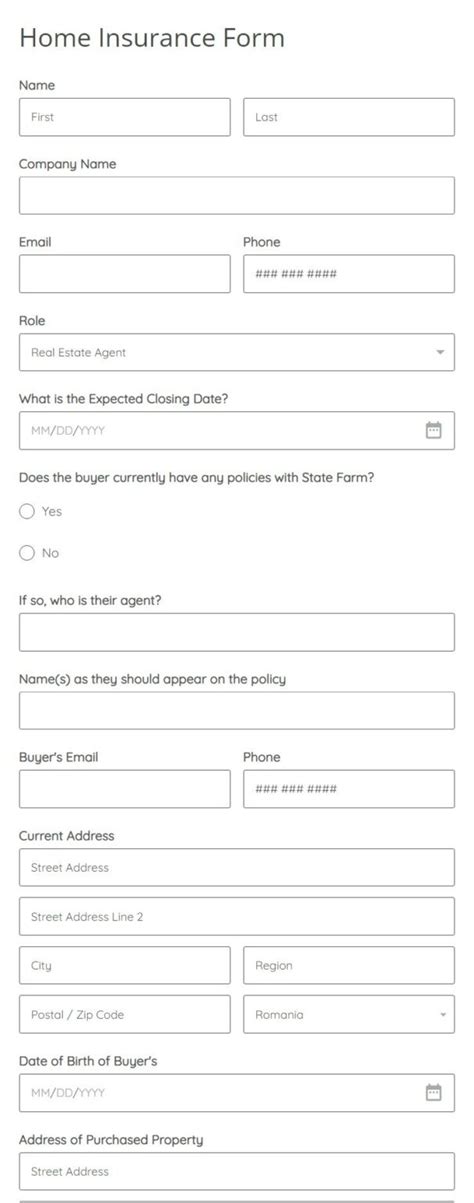 Image result for Insurance Form Definition