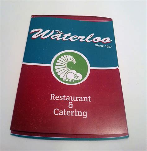 Image result for Opera Waterloo Menu