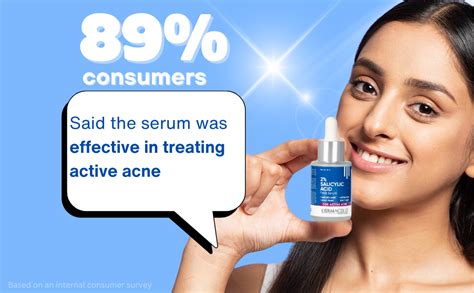 Dermacells 2% Salicylic Acid Serum with Witch Hazel & Willow Bark for ...