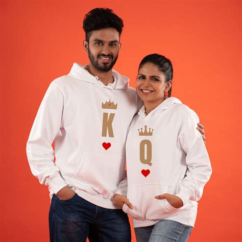 King And Queen Couple Hoodies - Gogirgit